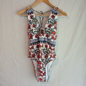 NWT! CUPSHE Wome Size‎ XL Removeable pads  wireless Swimsuit Adjustable straps